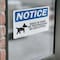 Signmission Dogs In Yard No Trespassing Sign, Vinyl Decal, 10in W x 7in L, 2PK OS-2PACK-NS-D-710-L-11440 - alternate 6
